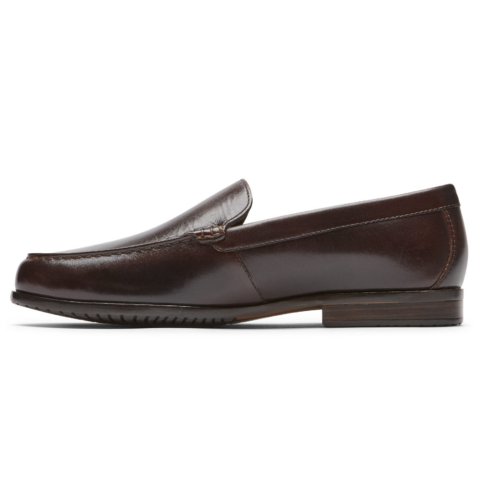 Slip-Ons Rockport Hombre Mexico - Classic Lite 2 Venetian Marrom Oscuro - OMTVB0215